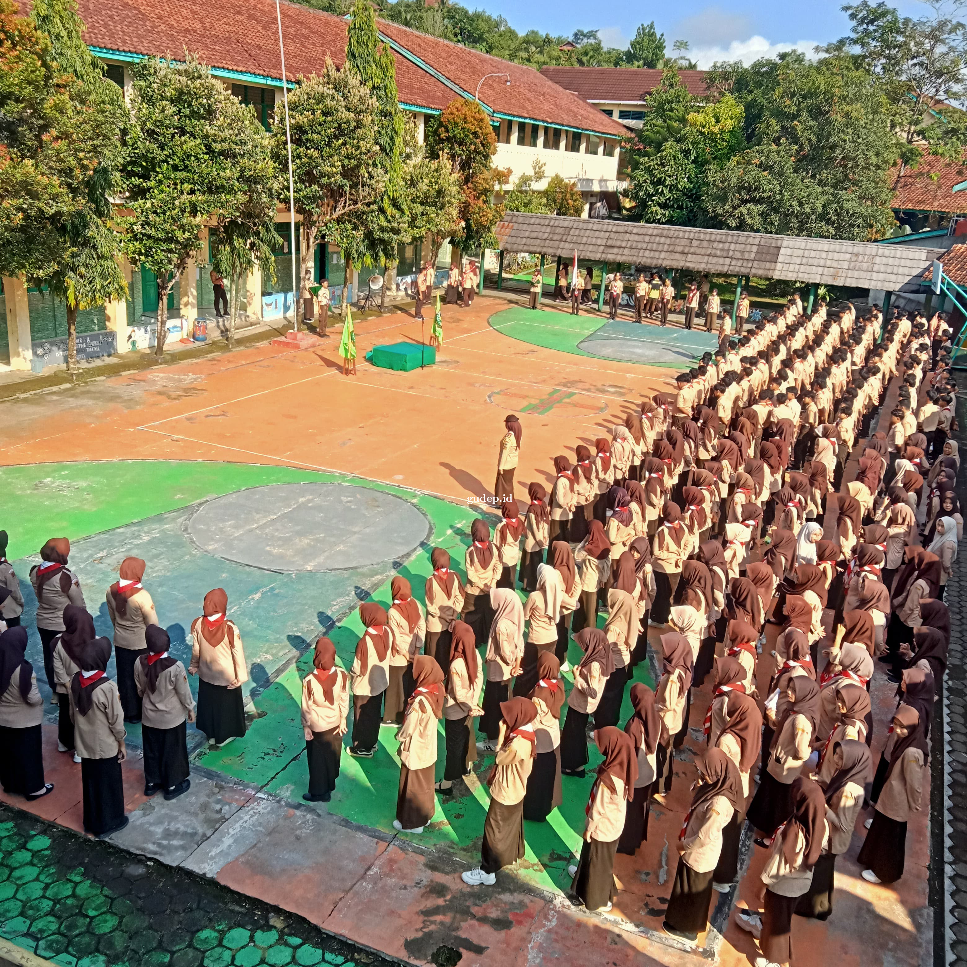 Pelantikan Bantara Umum SMK Darussalam Karangpucung: Membentuk Pramuka Penegak Berkarakter